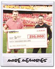 More Memories Polaroid - Chiefs Check Presentation