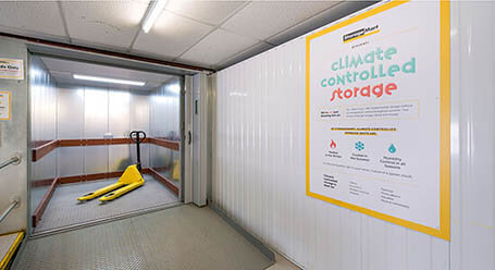 StorageMart on Bircholt Road in Maidstone freight lift