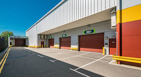 StorageMart on Bircholt Road in Parkwood loading bay