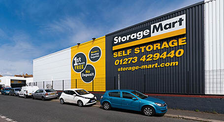 StorageMart on Chapel Road in Brighton self storage 