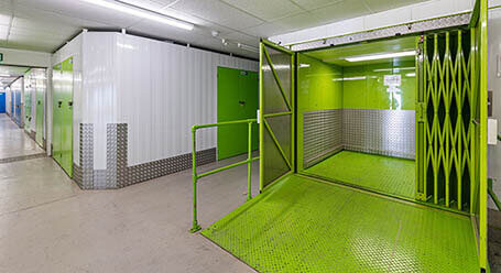 StorageMart on Chapel Road in Hove freight lift