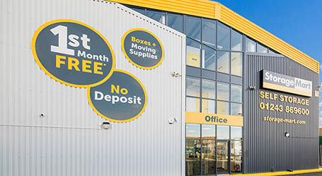 StorageMart on Durban Road in Bognor Regis self storage
