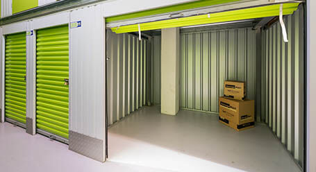 StorageMart on Ingleby House in Brighton interior storage units