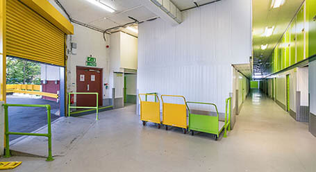 StorageMart on Ingleby House in Brighton self storage Loading Bay