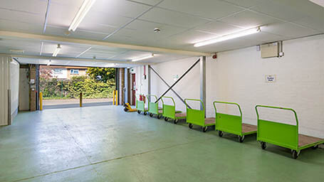 StorageMart on Molesey-Road in Walton-on-Thames Loading Bay