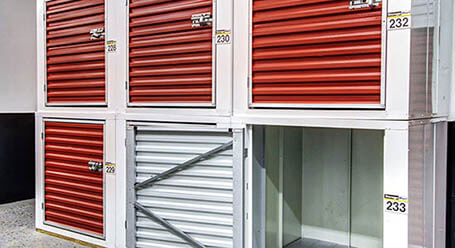 StorageMart on Northwest 7th street in Miami Interior Storage Units