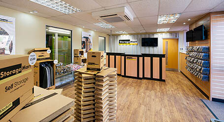 StorageMart on Rapier Street in Ipswich self storage office