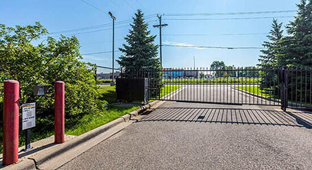 StorageMart on State Highway 169 Service Drive in North Plymouth Gated Access