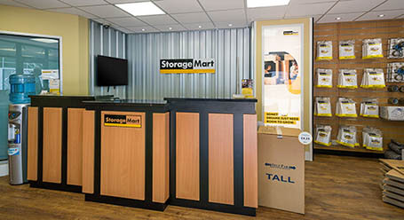 StorageMart on Stevenson Road in Brighton self storage office