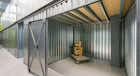 StorageMart on Unit 7 The Hyde in Brighton interior storage