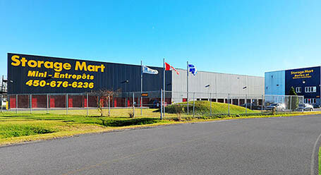 StorageMart sur Boul Sir-Wilfrid-Laurier a St Hubert Entreposage