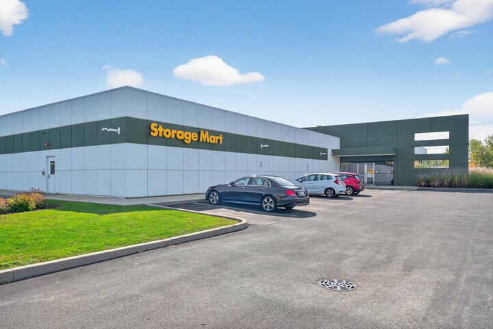 street view of StorageMart on Waukegan Rd in Deerfield, IL